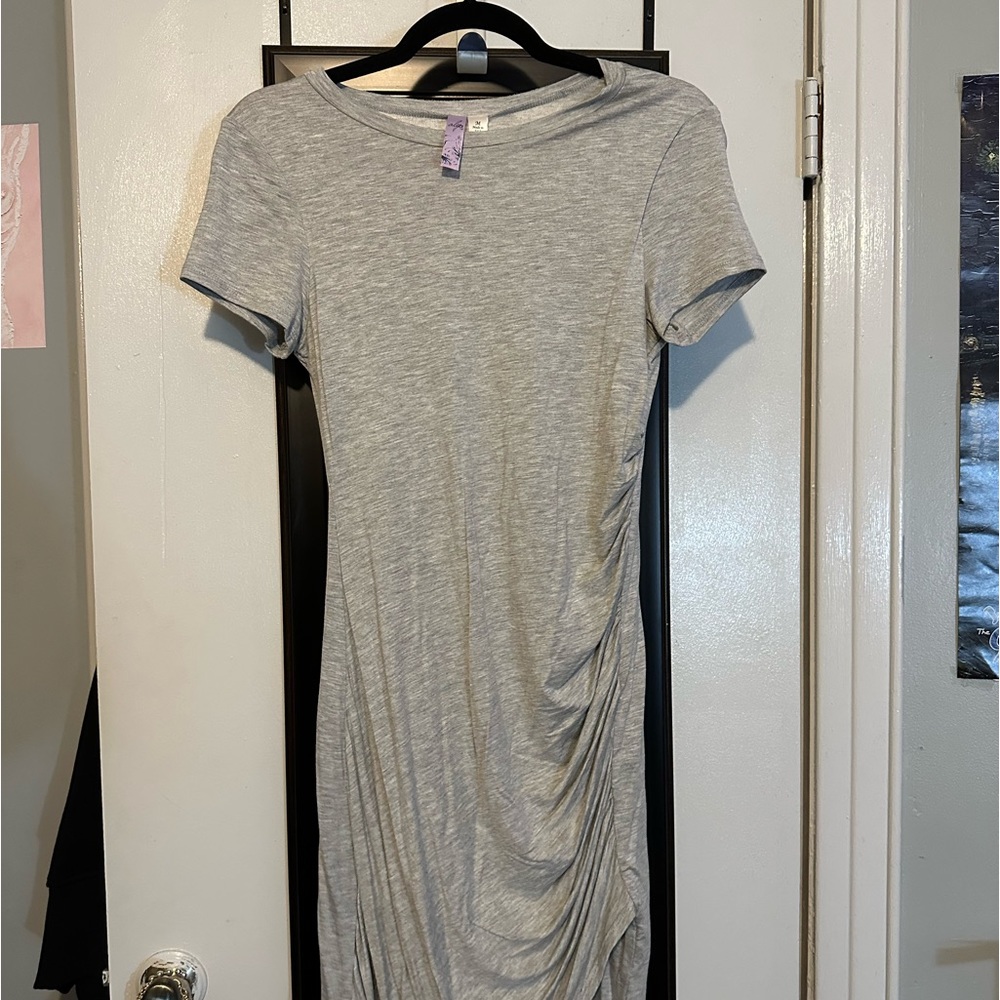 Light gray summer dress